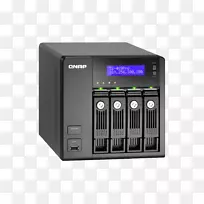 网络存储系统QNAP系统公司QNAP ts-239 pro II+turbo nas服务器-Sata 3GB/s硬盘驱动器qnap ts-439 pro II turbo nas