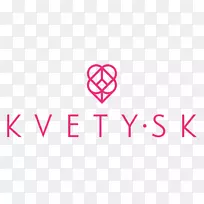 品牌kvety.sk spol。S R.O.徽标花脸书公司-席尔维亚