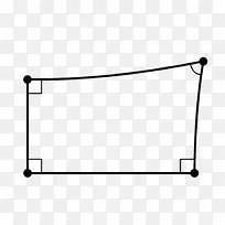 Lambert四边形几何平行公设萨切里四边形角