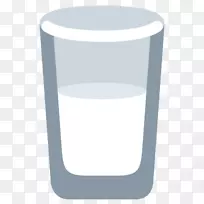 Emoji玻璃鸡尾酒杯奶油-moji