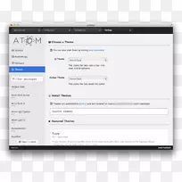 计算机程序ATOM GitHub主题计算机软件-GitHub
