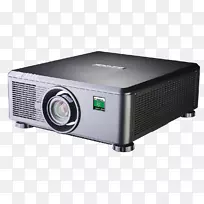 多媒体投影仪4k分辨率激光投影仪超高清晰度电视放映机