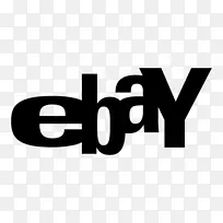 ebay徽标电脑图标白色网上购物-ebay
