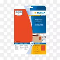 标准纸张尺寸标签-Herma