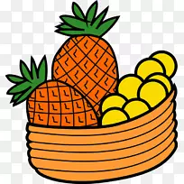 水果剪贴画-菠萝