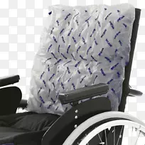 轮椅坐垫后凸枕椅