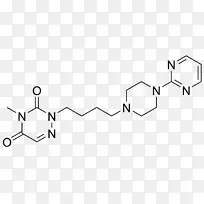 酶抑制剂5-HT1A受体丁螺环酮抑制物激动剂生物半衰期