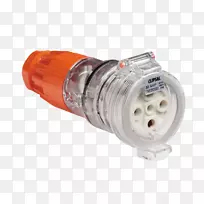 交流电源插头和插座三相电力延长线剪刀接线图信息装置