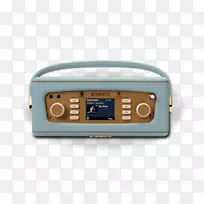 罗伯茨无线电数字音频广播罗伯茨复兴rd 60 dab无线电调频广播-收音机