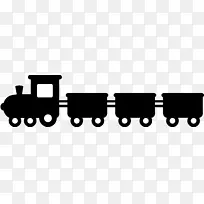 玩具火车和火车装置铁路运输机车剪辑艺术列车