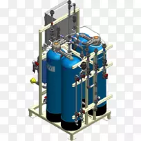 系统供水网络电容式除离子净水饮用水
