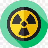 放射性衰变危险符号辐射标志