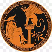 俄狄浦斯和狮身人面像俄狄浦斯雷克斯底比斯俄狄浦斯解释斯芬克斯-人的谜团