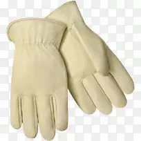 传动手套薄硫酸盐皮革隔热手套
