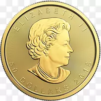 加拿大金枫叶金币加拿大枫叶金币