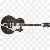 Gretsch白色猎鹰g6136 t电吉他吉他