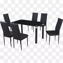 餐桌，玻璃椅，茶几