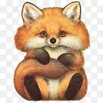 红狐袋狐狸须，毛皮鼻子-狐狸