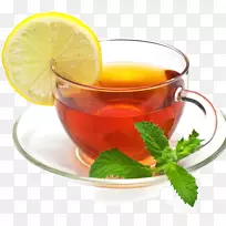 绿茶汽水姜茶柠檬汁茶