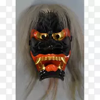 面具古农萨里面对爪哇人亚洲人面具
