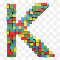 玩具块字体乐高结构字体玩具