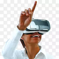 虚拟现实耳机Oculus裂缝PlayStation VR三星设备vr-tejo vr