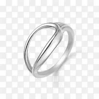 结婚戒指珠宝银金戒指