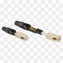 电缆电气连接器光纤连接器自由av解决方案光纤