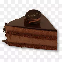巧克力蛋糕包巧克力松露馅饼巧克力蛋糕