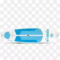 站立式桨板划桨运动.划桨