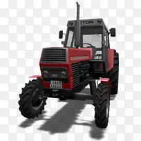 农业模拟器17拖拉机Fortschritt zt 303轮胎拖拉机