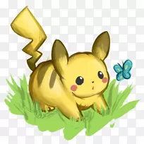 Pikachu Pokémon扇艺术DeviantArt-Pikachu