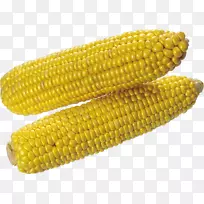 玉米对玉米芯甜玉米芯-玉米PNG透明图像