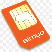 Simyo用户识别模块移动电话iPhone-iPhone