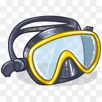 潜水浮潜面具护目镜汽车设计汽车