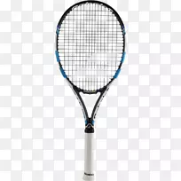 威尔森球拍原版6.0双线球拍拉基塔弹力索瓦弦-网球