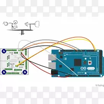 Arduino发光二极管引线输入输出风速计