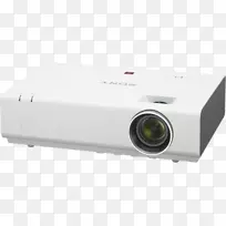 多媒体投影机索尼vpl-ex455 lcd xga投影机3lcd宽xga放映机