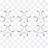 六溴环十二烷对称结构异构体