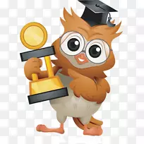 谷歌学者毕业典礼剪贴画