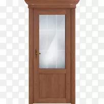 明斯克门，橡木色玻璃门