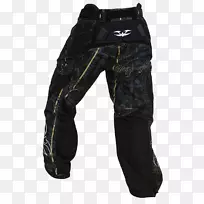 牛仔曲棍球保护裤和滑雪短裤-牛仔裤