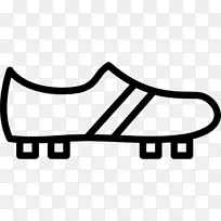 足球靴鞋运动剪贴画-耐克