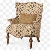 侧卧椅别墅瓦伦西亚床头柜家具-椅子