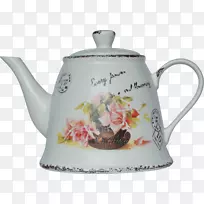 茶壶，茶树，茶壶