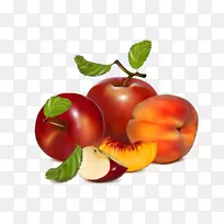 水果剪贴画-苹果