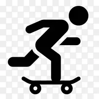 电脑图标滑板溜冰鞋轮滑滑板
