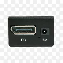 HDMI Lindy电子电缆中继器显示端口