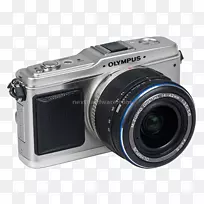 数码单反奥林巴斯笔e-p1相机镜头奥林巴斯笔e-p3无镜可互换镜头照相机镜头