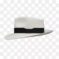 厄瓜多尔Montecristi，软帽，巴拿马帽，三联帽